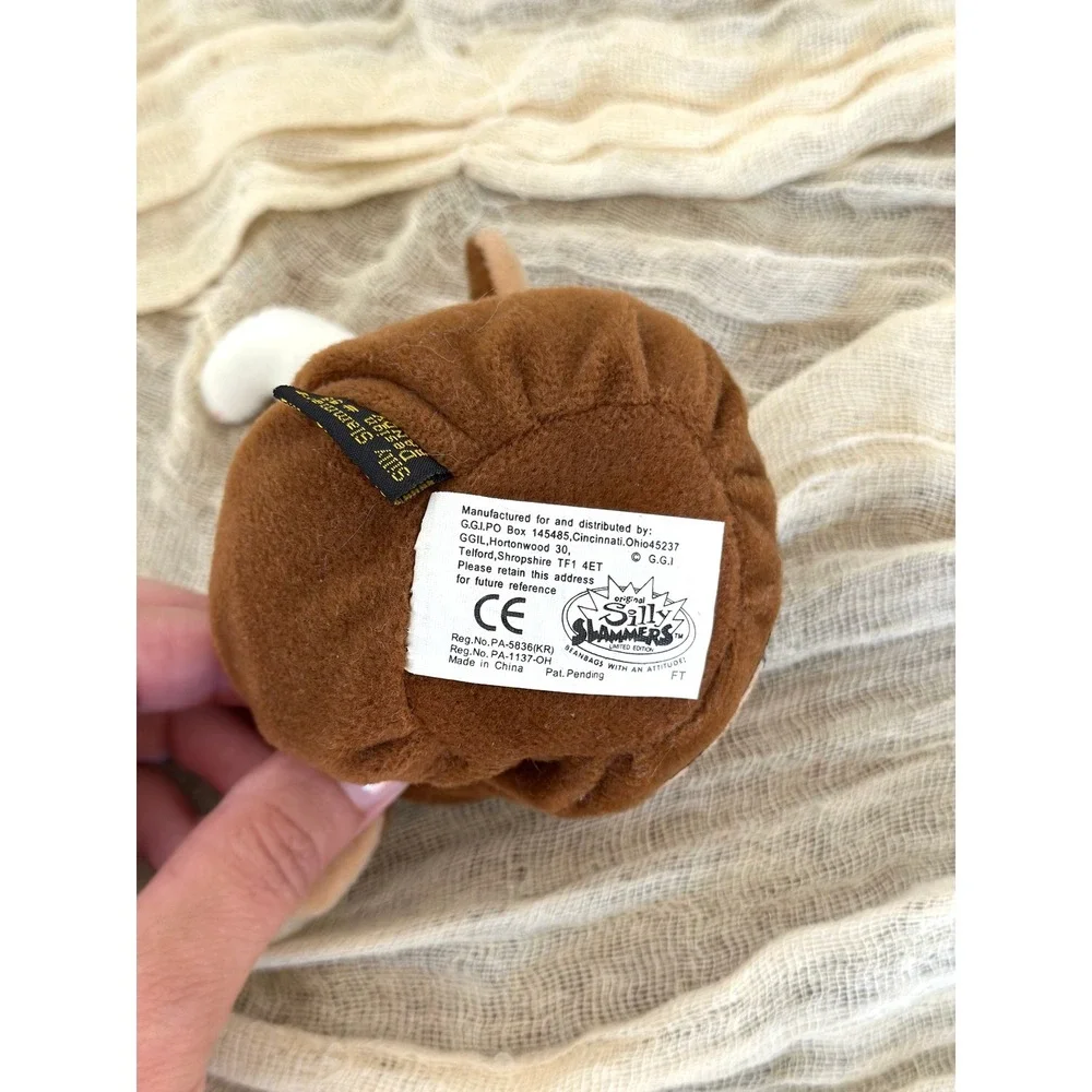 Silly Slammers #58 Randy Brown Nosed Reindeer Working sound pellet plush vintage